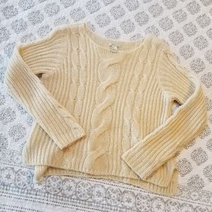 Forever 21 Cream Sweater